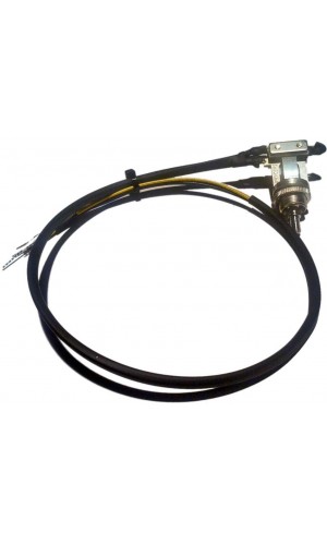 Prewired 3-Way Toggle Switch (Switchcraft) Short Straight Nickel